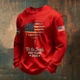 thumbnail image 2 of CONZONE Mens American 250Th Anniversary T-Shirts Long Sleeve Independence Day T Shirts for Men Casual Crew Neck Patriotic Usa Flag Graphic Lightweight Tees Soft Cozy Athletic Tops, 2 of 3