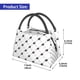 thumbnail image 2 of Fotbe Black Rabbit Bolsa Térmica Portátil con Estampado, Bolsa de Entrega de Alimentos Aislada, Bolsa Reutilizable de Gran Capacidad para Comidas y Supermercado, 2 of 6