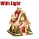 thumbnail image 3 of Cabaña navideña luminosa con luces LED, cuento de Navidad, casas de pueblo, adornos para festivales, ambientes navideños, accesorios de decoración, 3 of 5