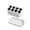 White1, variant on Single Pack Food-Grade Reusable Ice Molds with Tight Sealing Lids, Durable Freezer Trays to Craft Homemade Fruit sicles, Ice Bars and Handmade Creamy Desserts for Family Summer Snack Making, Green2