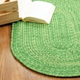 thumbnail image 3 of Super Area Rugs Farmhouse Braided Rug Green Multicolor 2' x 3' 2' x 3' Green, 3 of 6