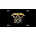 thumbnail image 1 of Army Quartermaster Corps License Plate, 1 of 1