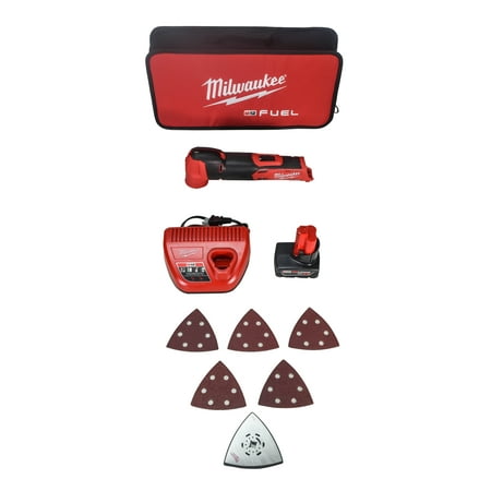 UPC: 0045242547548 | Milwaukee 2526-21XC M12 FUEL Brushless Lithium-Ion Cordless Oscillating Multi-Tool Kit (4 Ah)