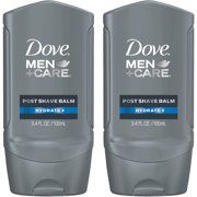 Dove Men+Care Hydrating Shave Balm, 3.4 oz, Twin Pack