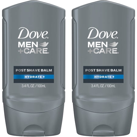 Dove Men+Care Hydrating Shave Balm, 3.4 oz, Twin Pack