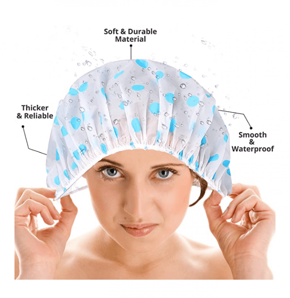 Sleek Plastic Shower Caps - Clear - Shop Hair Accessories at H-E-B