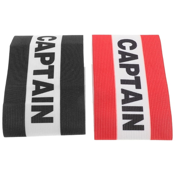 HONMEET Soccer Team ID Bands Red 2 Pack Adjustable Sports Wristbands 13.2x3.1x0.04 Inches