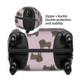 thumbnail image 6 of Uemuo Dachshund Dog Puppy Printed Washable Luggage Cover - Fashion Suitcase Protector Fits 18-32 Inch Luggage -Large, 6 of 9