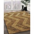 thumbnail image 2 of Ahgly Company Indoor Square Patterned Saddle Brown Area Rugs, 5' Square, 2 of 6