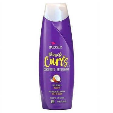 Aussie, Miracle Curls, Conditioner, Coconut & Jojoba Oil, 12.1 fl oz Pack of 2