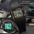 thumbnail image 4 of Montre Numérique, Bracelet en Caoutchouc Montre de Sport LED pour Extérieur, 4 of 7