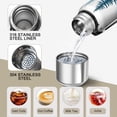 thumbnail image 3 of 20 Oz Forest with Mountains Coffee Tumbler Double Wall Insulated Stainless Steel Water Bottle | Metal Reusable Thermoses Flask with Cup Cap | Leak & Sweat Proof with Anti-Dust Lid, 3 of 7