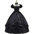 thumbnail image 5 of Gothic Southern Belle Victorian Dress Marie Antoinette Wedding Dress Ball Gown Rococo Masquerade Prom Dress, 5 of 7