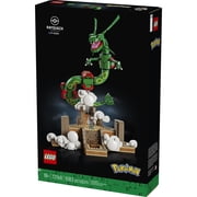 LEGO Pokémon Rayquaza - Collectible Building Set for Adults, Ages 18+ Posable Pokémon Figure for Display - Desk, Bookshelf or Home Office Decor - Gift for Men & Women - 72168