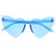 thumbnail image 1 of KAKOWELY Gafas de sol con forma de corazón, gafas de fiesta, gafas de sol de moda, gafas novedosas para mujeres y hombres., 1 of 5
