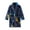 A02-Blue, variant on Toddler Kids Baby Sleepwears Boys Girls Cartoon Bathrobes Hooded Warm Flannel Night Robe Sleepwear Pajamas Fall Soft Loungewear For Child for 1-8 Years(A03-Pink,3-4 Years)