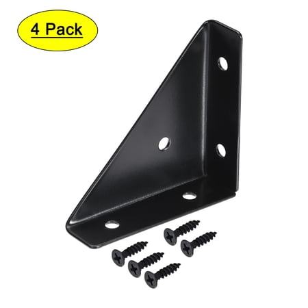 Uxcell 66mmx66mm Angle Corner Brackets Cold… product image