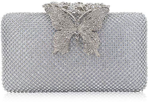 butterfly clutch purse