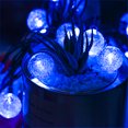 thumbnail image 4 of Guirnalda de luces LED solares, 5m, 20LED, luz cálida, impermeable, para exteriores, jardín, decoración de boda, lámpara de Navidad, 4 of 5