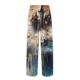 thumbnail image 4 of Satingcolo Funny Men's Lounge Pajama Pants Cute Soft Ultra Lightweight Sleepwear Bottom Pants with Pocket Drawstring, 4 of 6