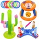 thumbnail image 2 of Juguetes Inflables para Alberca, Aros y Canasta de Baloncesto, Ideal para Fiesta de Piscina, 2 of 4