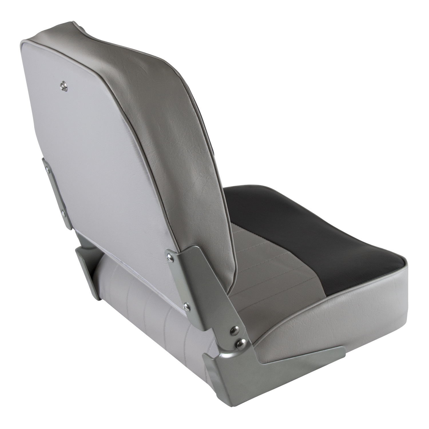 Wise 8WD734PLS-661 Low Back Boat Seat, Grey / Red - image 3 of 6