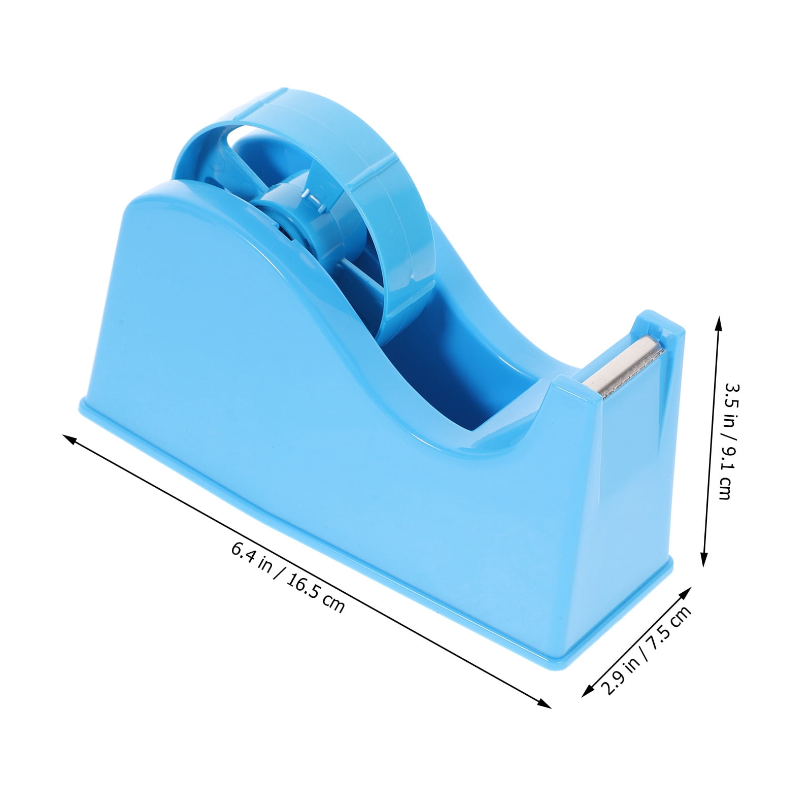 YOSADIER Desk Tape Holder Blue Tape Cutter for Office Packaging and Sealing Tasks