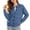 Blue, variant on Women Cable Knit Cardigan Sweater Casual Crew Neck Button up Cardigan with Pocket Sweater Coat for Fall and Winter Women's Fall/Winter Outfits(Red,A)