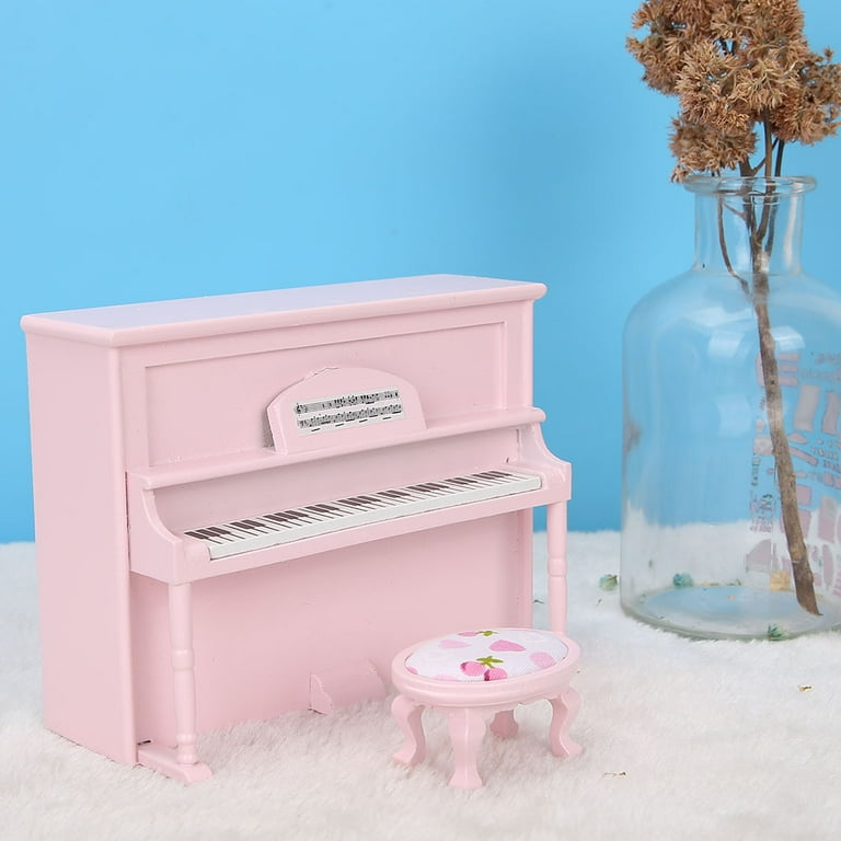 Pink upright piano deals