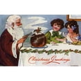 thumbnail image 2 of Santa Cuts The Xmas Pudding By Hilda Dix Sandford Print By Mary Evans Picture Librarypeter & Dawn Cope Collection, 2 of 4