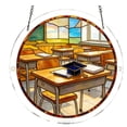 thumbnail image 2 of Outdor Acrylic Puzzle Ornament Interesting Hanging Ornament For Home & Garden Window For Birthday Giving, 2 of 4