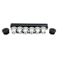 thumbnail image 1 of Filter Trap Aluminum Trap Kit Fuel Filter 1/2 X 28 With Multiple Caps And Industrial Grade Automotive Accessories, 1 of 4