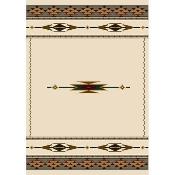 Milliken Signature Area Rug EAGLE CANYON OPAL Eagle Canyon Opal 3' 10" x  5' 4" Rectangle