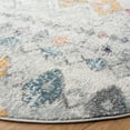 thumbnail image 4 of SAFAVIEH Madison Hannah Geometric Area Rug, Grey/Gold, 4' x 4' Round, 4 of 8