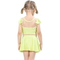 thumbnail image 6 of Girls Princess Two Piece Swimsuit Set Ruffle Bathing Bikini Suit Role Play Swimwear, 6 of 7