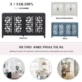 thumbnail image 5 of Furvclv 4-Door Mirrored Buffet Retro Sideboard Storage Cabinet Console Table Accent Cabinet With Metal Pulls And Shelves For Dining Livi, 5 of 9