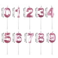thumbnail image 3 of 1 Number Birthday Candle Birthday Candles Extended Big Number Candle Multicolor 3D Design Cake Topper Decoration for Any Celebration, 3 of 9