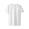 thumbnail image 2 of Women'S Patriotic USA-Themed White T-Shirt with American Flag Star-Stripes Design - Casual Crew Neck, Short Sleeve Top for Independence Celebrations, Independence Apparel | Casual Top, 2 of 6