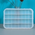 thumbnail image 5 of Crystal Epoxy Resin Mold Plate Tray Mirror Silicone Mould Diy Handcrafts Casting Tool, 5 of 5