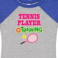thumbnail image 4 of Inktastic Future Tennis Player in Training Girls Baby Bodysuit, 4 of 5