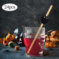 thumbnail image 2 of 24 Pailles en Papier Halloween Jetables Accessoires de Boisson Original, 2 of 9