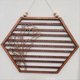 thumbnail image 4 of Soporte Hexagonal para Pendientes Colgantes, Estante Almacenamiento para Pendientes Hexagonales, Accesorios Exhibición Joyería, Regalo para el Día la Madre, Decoración del Hogar, 4 of 5