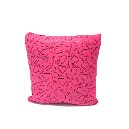 Hearts Decorative Throw Pillow Cushion Sofa / Bed - 16