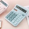 thumbnail image 2 of Electronic Calculator LCD Display Two-way Power 12 Digits Solar Battery Financial Scientific Calculator for Office, 2 of 11