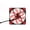 red, variant on Kiplyki 15 LED Light Quite 120mm DC 12V 4Pin PC Computer Case Cooling Cool Fan Mod BU