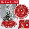 thumbnail image 4 of Up to 50% off Lksixu Christmas Tree Skirt 35.4" Printed Tree Skirt Home Christmas Tree Decoration,Red Skirts Decorations for Merry Christmas Party, Christmas Decorations Christmas Gifts, 4 of 8