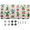 Multicolor 4, variant on ADECORIVY Car License Plate, Aluminum Decorative Novelty Vanity Tag with 4 Holes, Front Plate for Men Women Car Tag Accessories, 6 x 12 inch