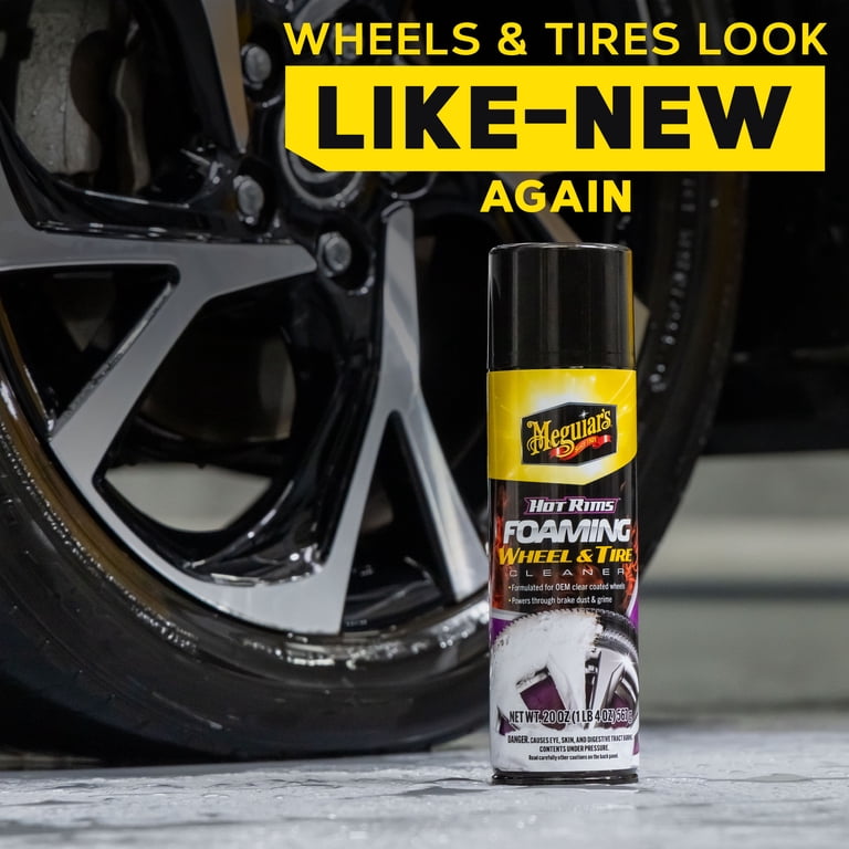 Meguiar's Hot Rims Foaming Wheel & Tire Cleaner, 20 oz photo 5