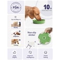 thumbnail image 4 of Cuenco para perros Slow Feeder LE TAUCI, cerámica, raza pequeña, 140 ml, verde, 4 of 9