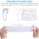 thumbnail image 5 of Funda protectora para dedos del pie, 1 par, almohadilla de silicona para los dedos del pie, funda protectora para caminar, 5 of 15